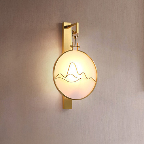 會所、走廊壁燈